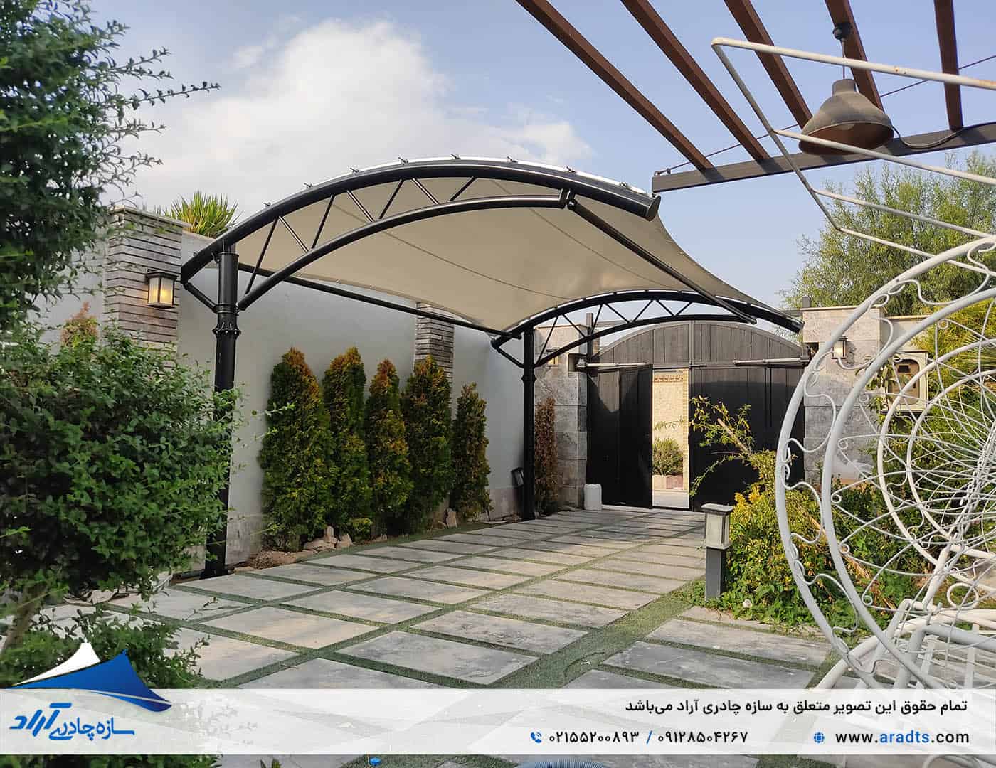 مزایای سازه چادری؛ چرا انتخاب سازه‌های مدرن کششی هوشمندانه است؟