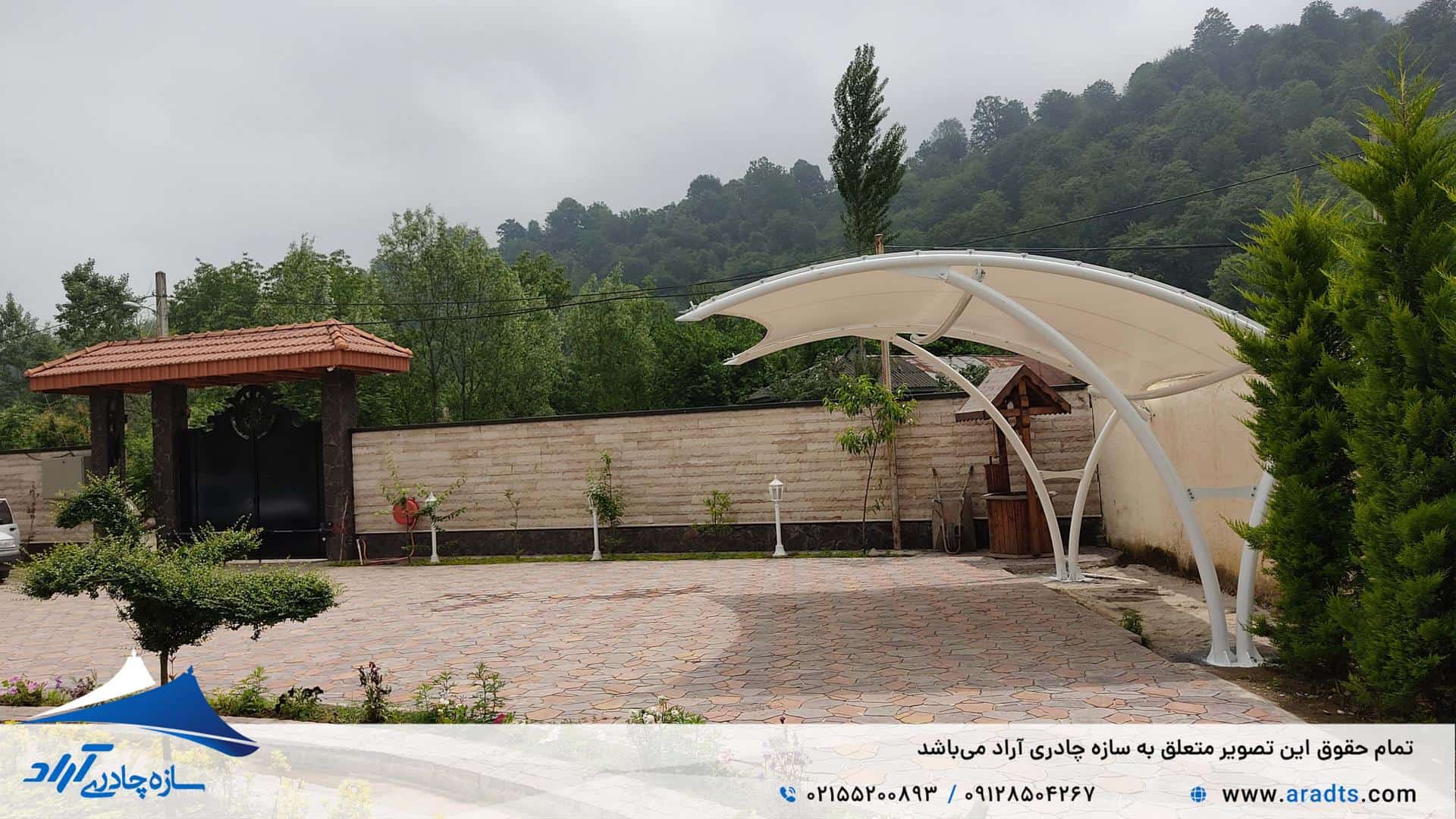 پارکینگ چادری؛ راه‌حلی هوشمند برای محافظت از خودرو در هر شرایطی